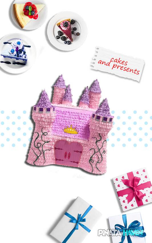 castle pinata present for your daughters birthday party fun